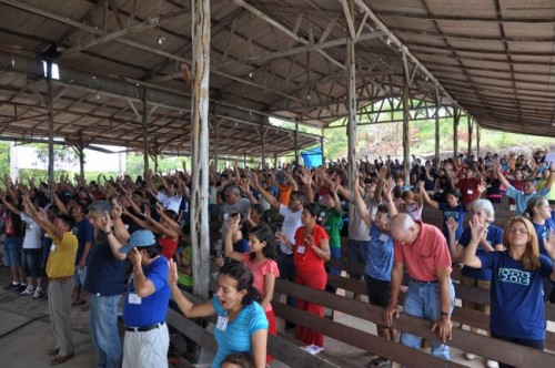 You won't ever forget a worship experience with Brazilians!