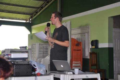 I spoke on Sunday morning and evening