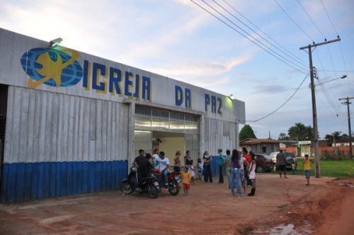 The PAZ church in Rio Branco