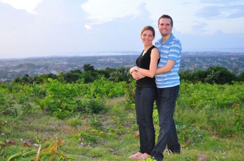 Ruth and I up on the serra (ridge overlooking the city) Ruth and I up on the serra (ridge overlooking the city)