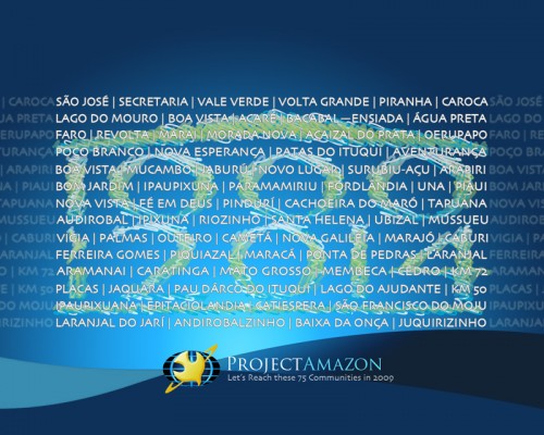 Our 75 target communities for 2009 wallpaper