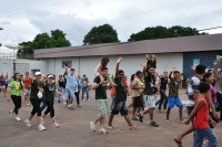 One of our cell groups led by our disciples Leo and Regiane marching away! One of our cell groups led by our disciples Leo and Regiane marching away!