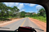 This is one of the few churches that we plant that can be accessed via road - half of it is even paved, if you can call it that.