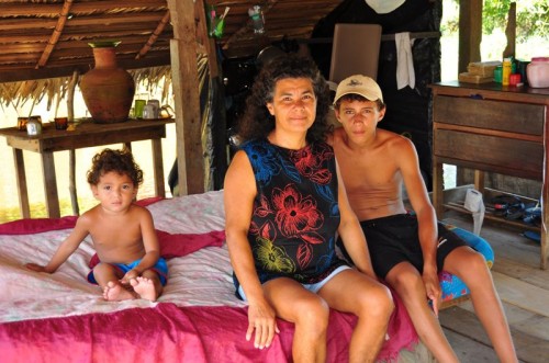 This family receives us warmly into their homes to see their damage