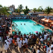 Nearly 1,500 people were baptized — largest ever baptism in PAZ history!