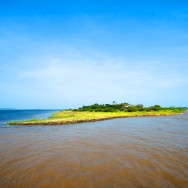 The wedding of the waters near Santarém.