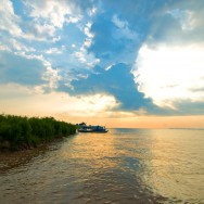 Morning on the Amazon.